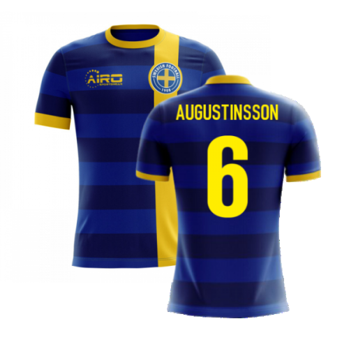 2024-2025 Sweden Airo Concept Away Shirt (Augustinsson 6) - Kids