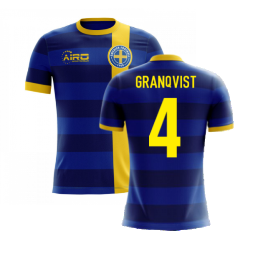 2024-2025 Sweden Airo Concept Away Shirt (Granqvist 4) - Kids