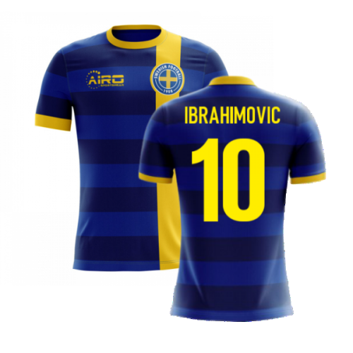 2024-2025 Sweden Airo Concept Away Shirt (Ibrahimovic 10) - Kids