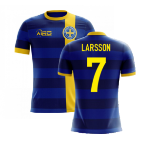 2024-2025 Sweden Airo Concept Away Shirt (Larsson 7) - Kids