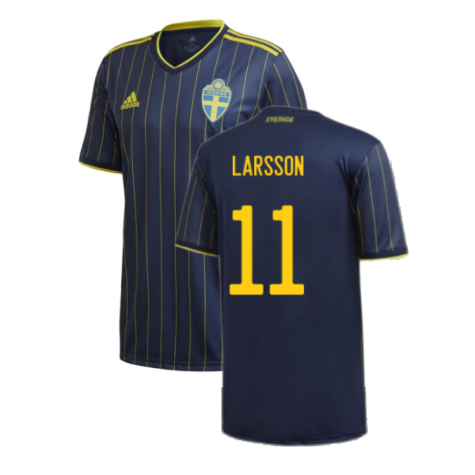 2020-2021 Sweden Away Shirt (LARSSON 11)