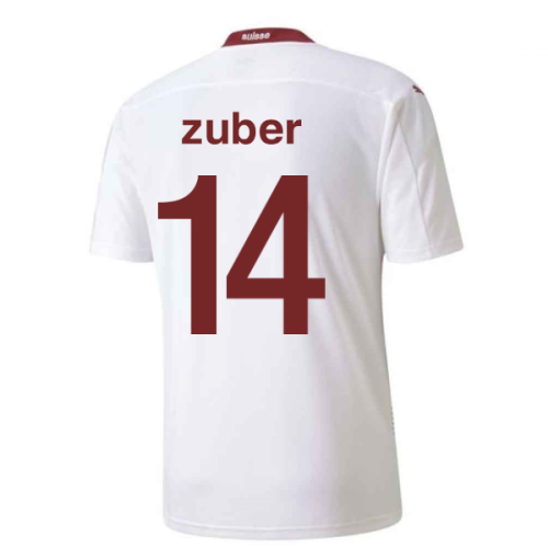 2020-2021 Switzerland Away Puma Football Shirt (ZUBER 14)