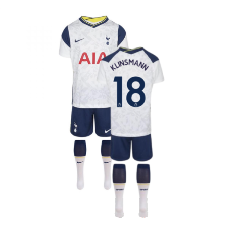 2020-2021 Tottenham Home Nike Little Boys Mini Kit (KLINSMANN 18)