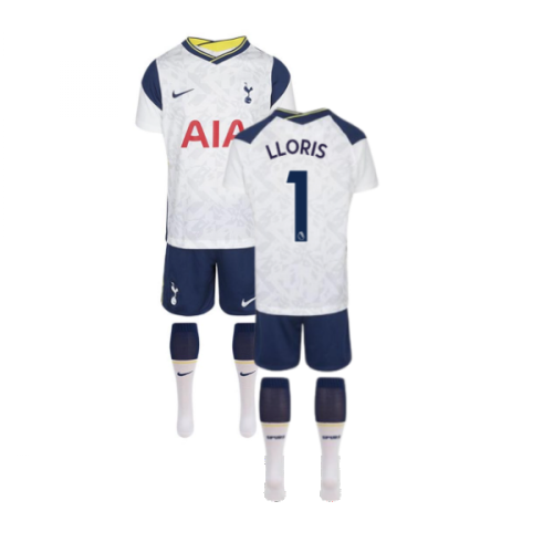 2020-2021 Tottenham Home Nike Little Boys Mini Kit (LLORIS 1)