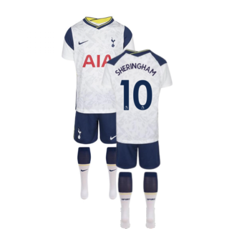 2020-2021 Tottenham Home Nike Little Boys Mini Kit (SHERINGHAM 10)