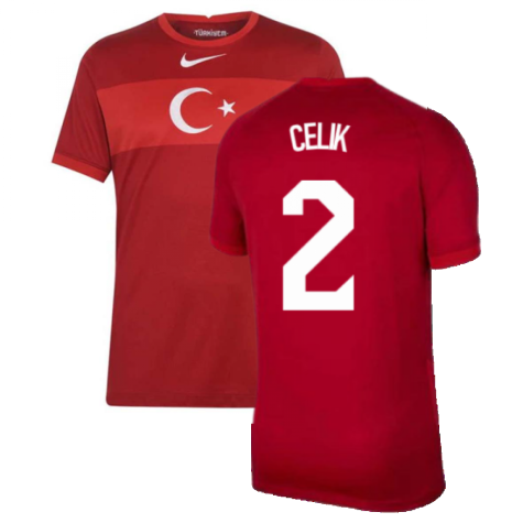 2020-2021 Turkey Away Nike Football Shirt (CELIK 2)