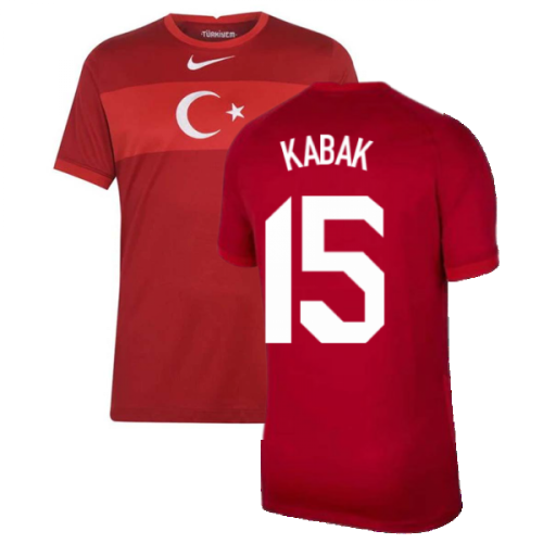 2020-2021 Turkey Away Nike Football Shirt (KABAK 15)