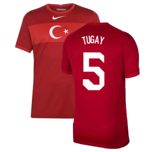 2020-2021 Turkey Away Nike Football Shirt (TUGAY 5)