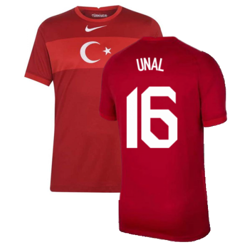 2020-2021 Turkey Away Nike Football Shirt (UNAL 16)