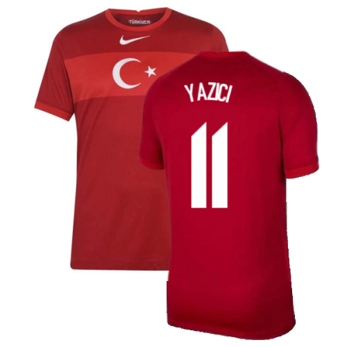 2020-2021 Turkey Away Nike Football Shirt (YAZICI 11)