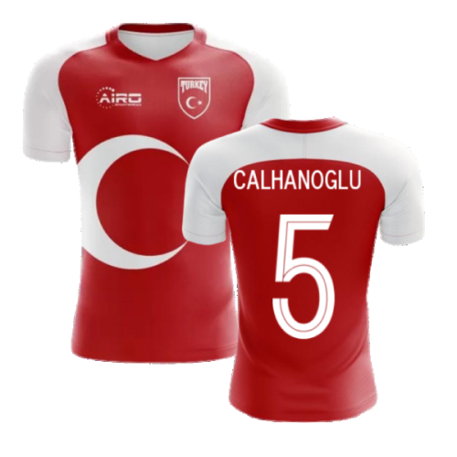 2024-2025 Turkey Home Concept Football Shirt (Calhanoglu 5) - Kids