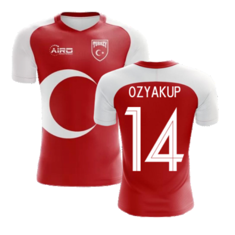 2024-2025 Turkey Home Concept Football Shirt (Ozyakup 14) - Kids