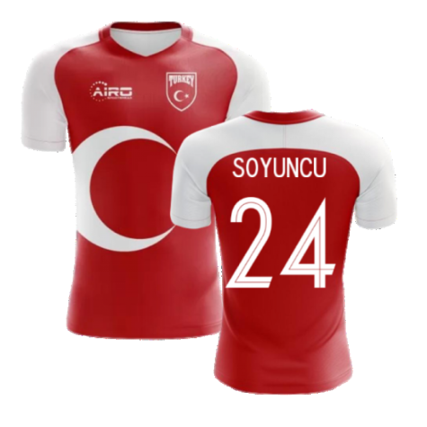 2024-2025 Turkey Home Concept Football Shirt (Soyuncu 24)