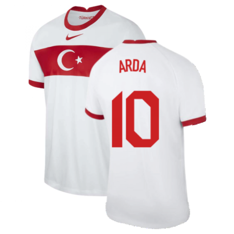 2020-2021 Turkey Home Nike Football Shirt (ARDA 10)