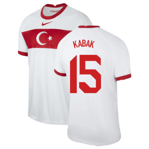 2020-2021 Turkey Home Nike Football Shirt (KABAK 15)