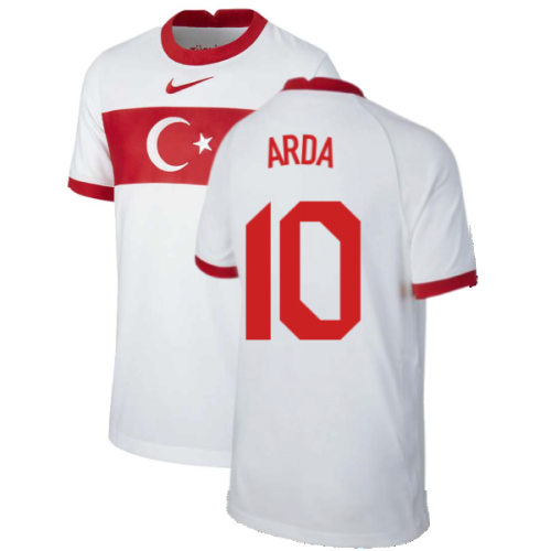 2020-2021 Turkey Home Nike Football Shirt (Kids) (ARDA 10)