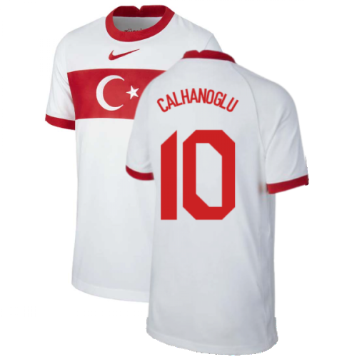 2020-2021 Turkey Home Nike Football Shirt (Kids) (CALHANOGLU 10)