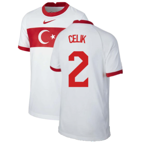 2020-2021 Turkey Home Nike Football Shirt (Kids) (CELIK 2)