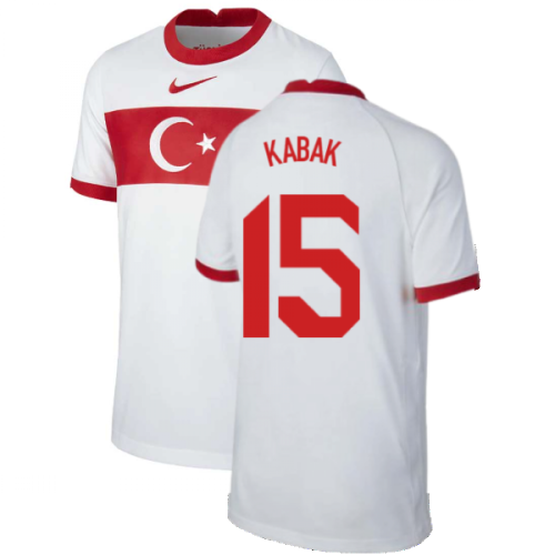 2020-2021 Turkey Home Nike Football Shirt (Kids) (KABAK 15)