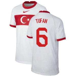 2020-2021 Turkey Home Nike Football Shirt (Kids) (TUFAN 6)