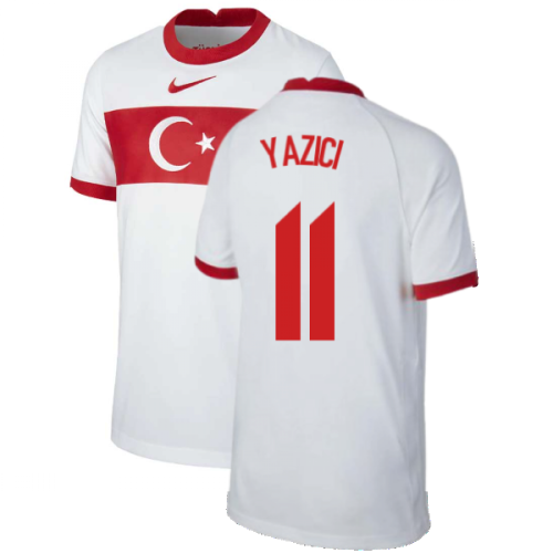 2020-2021 Turkey Home Nike Football Shirt (Kids) (YAZICI 11)