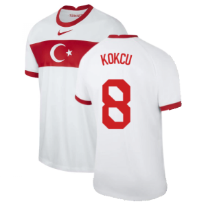 2020-2021 Turkey Home Nike Football Shirt (KOKCU 8)