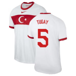 2020-2021 Turkey Home Nike Football Shirt (TUGAY 5)