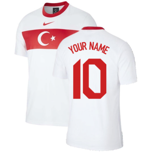 2020-2021 Turkey Supporters Home Shirt (Your Name)