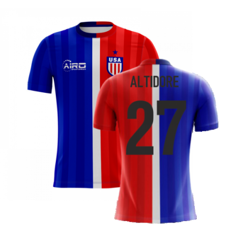 2024-2025 USA Airo Concept Away Shirt (Altidore 27) - Kids