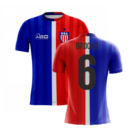 2024-2025 USA Airo Concept Away Shirt (Brooks 6)