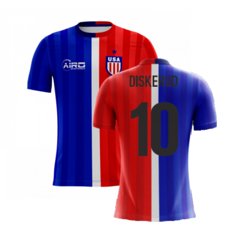 2024-2025 USA Airo Concept Away Shirt (Diskerud 10) - Kids