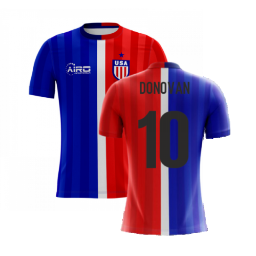 2024-2025 USA Airo Concept Away Shirt (Donovan 10)