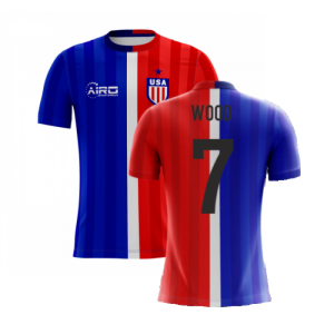 2024-2025 USA Airo Concept Away Shirt (Wood 7) - Kids