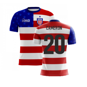 2024-2025 USA Airo Concept Home Shirt (Cameron 20)