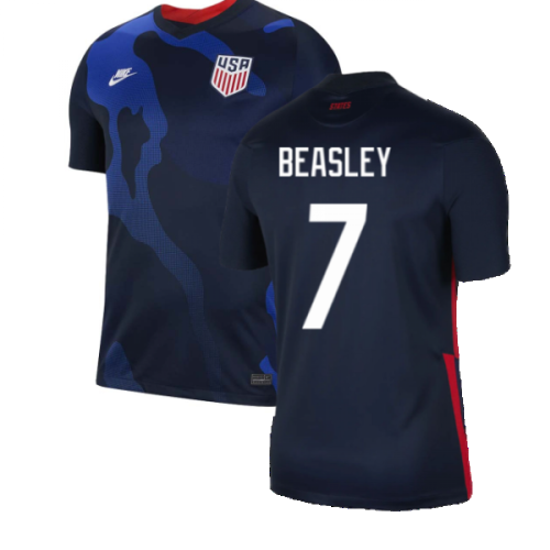 2020-2021 USA Away Shirt (BEASLEY 7)