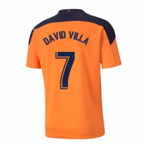 2020-2021 Valencia Away Shirt (DAVID VILLA 7)