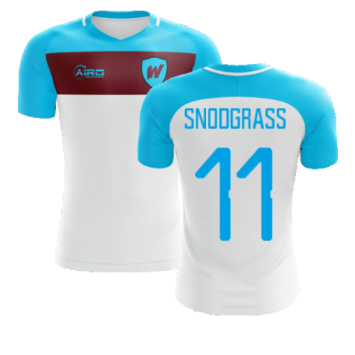 2024-2025 West Ham Away Concept Football Shirt (SNODGRASS 11)