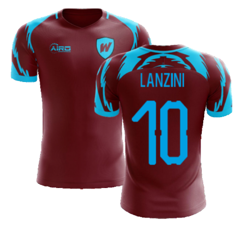 2024-2025 West Ham Home Concept Football Shirt (LANZINI 10)