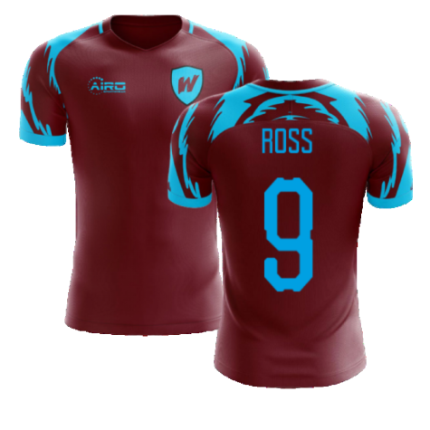 2025-2026 West Ham Home Concept Football Shirt (Ross 9)