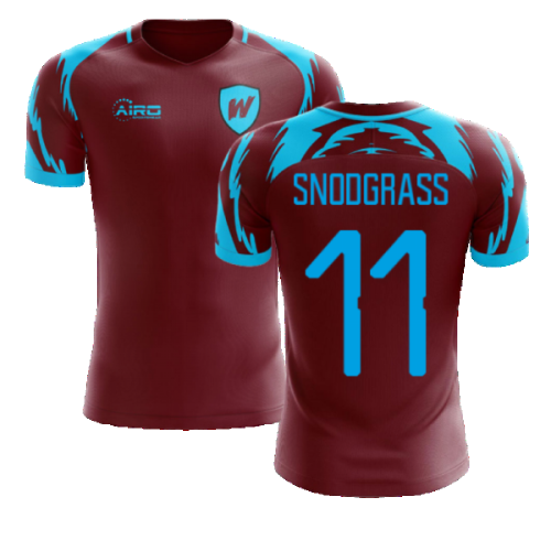 2024-2025 West Ham Home Concept Football Shirt (SNODGRASS 11)