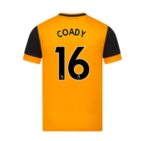 2020-2021 Wolves Home Football Shirt (COADY 16)