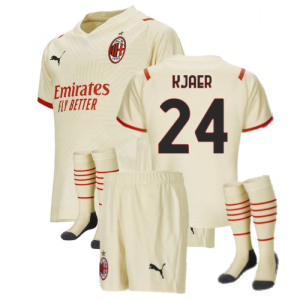 2021-2022 AC Milan Away Mini Kit (KJAER 24)