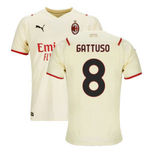 2021-2022 AC Milan Away Shirt (GATTUSO 8)