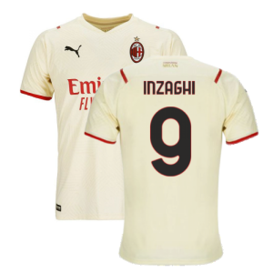 2021-2022 AC Milan Away Shirt (INZAGHI 9)