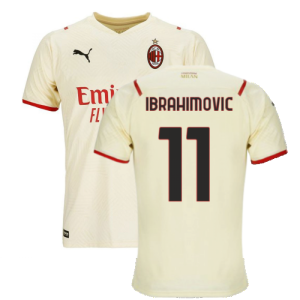 2021-2022 AC Milan Away Shirt (Kids) (IBRAHIMOVIC 11)