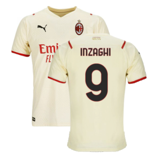 2021-2022 AC Milan Away Shirt (Kids) (INZAGHI 9)