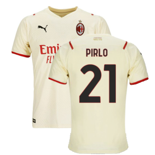 2021-2022 AC Milan Away Shirt (Kids) (PIRLO 21)