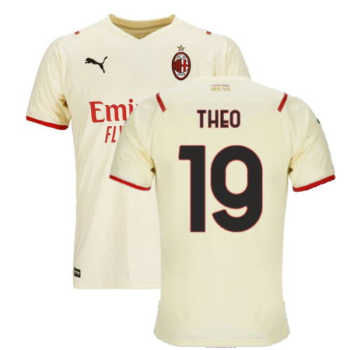 2021-2022 AC Milan Away Shirt (Kids) (THEO 19)