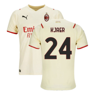 2021-2022 AC Milan Away Shirt (KJAER 24)