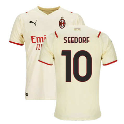 2021-2022 AC Milan Away Shirt (SEEDORF 10)